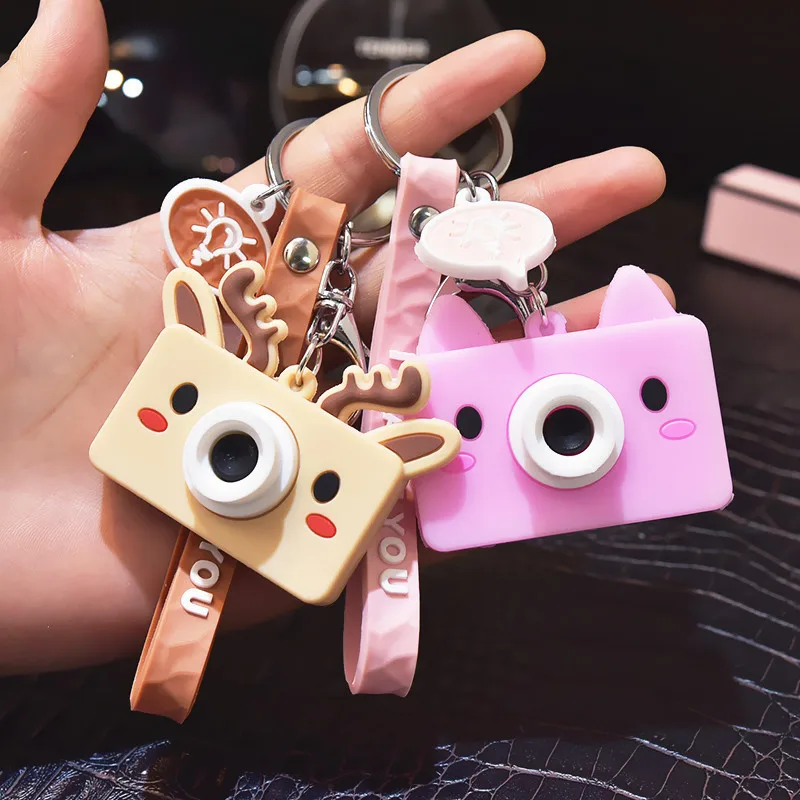 Мультяшные милые брелоки для камеры креативная модная детская брелок подвеска