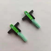 50/100/200 PCS/Lot FTTH 58mm SC APC Single-Mode Fiber Optic Quick Connector FTTH SM Optic Fast Connector