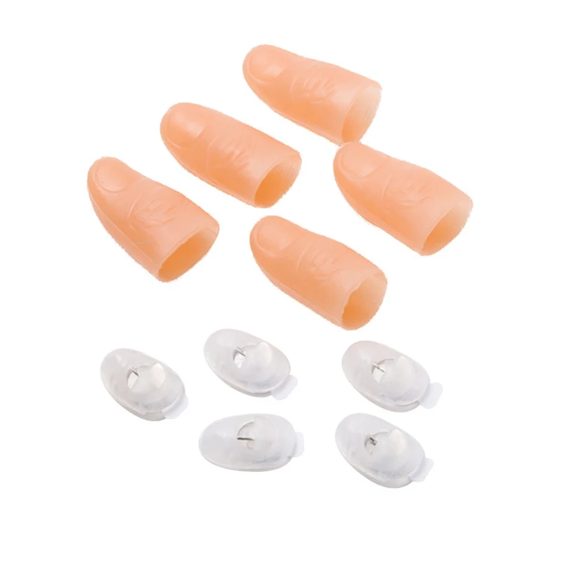 2 шт. волшебные игрушки пальцы светодиодный Батарея приведенный в действие