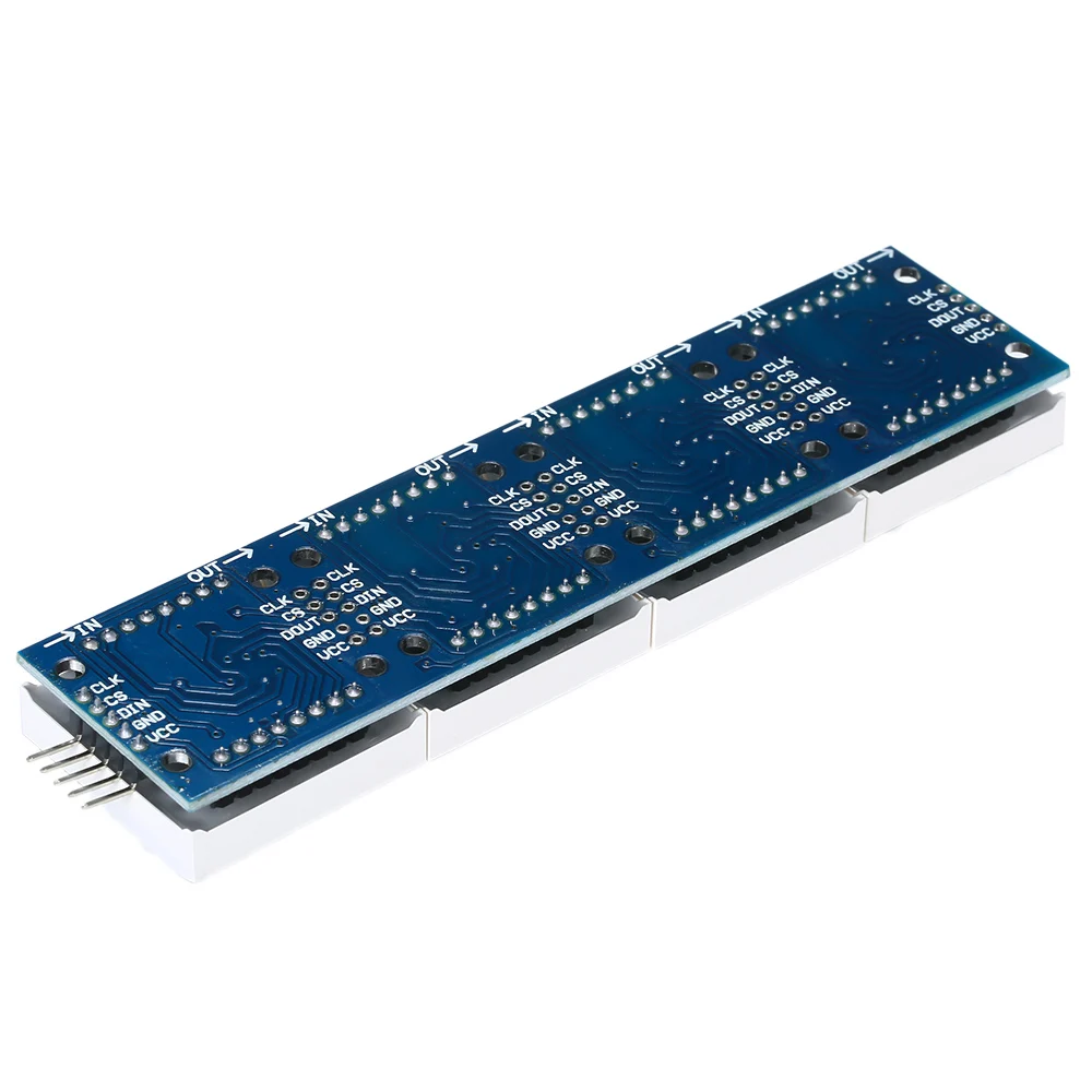 Матрица точечная 4-в-1 модуль управления SCM MAX7219 с 20 см Dupont Line 5P для Arduino Raspberry Pi PIC ARM |