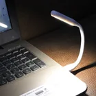Светодиодная лампа Flexo для чтения, портативный мини-светильник с питанием от USB, ночной USB светильник ильник для чтения ноутбука