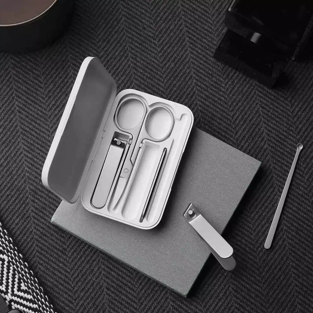 Официальный магазин Xiaomi Mijia портативные щипчики для ногтей набор из 5 предметов