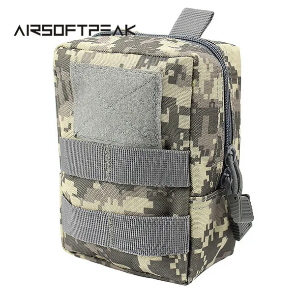 ACU Открытый 1000D Военное Дело Молл оборудования талии сумка Тактический Портативный Водонепроницаемый Малый Размеры талии мешок Кемпинг Пеший Туризм Упаковка подсумок тактический сумка мужская сумка для охоты - Цвет: ACU