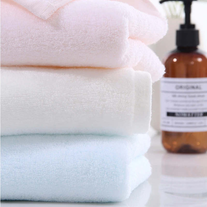 

Newborn Baby Infant Solid Color Face Hand Bathing Towel Bibs Feeding Square Towels Handkerchief 100% Cotton Towel