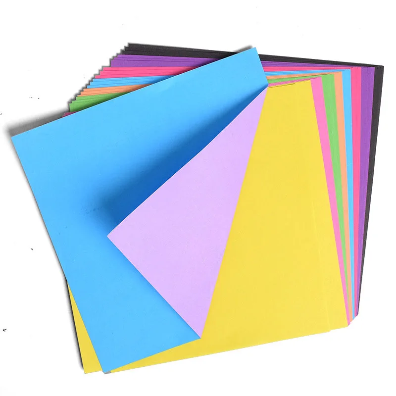 

24pcs set Paper-cut Material Origami Paper double color 15cm square paper DIY Scrapbooking Craft Kids Handmade