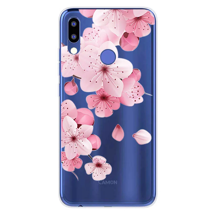 Case 825 Мягкий силиконовый чехол из ТПУ для Tecno Camon 11 Camon11 PRO Чехол с принтом задняя крышка для Tecno Camon 11 Pro мультяшная узорная оболочка - Цвет: Case 825