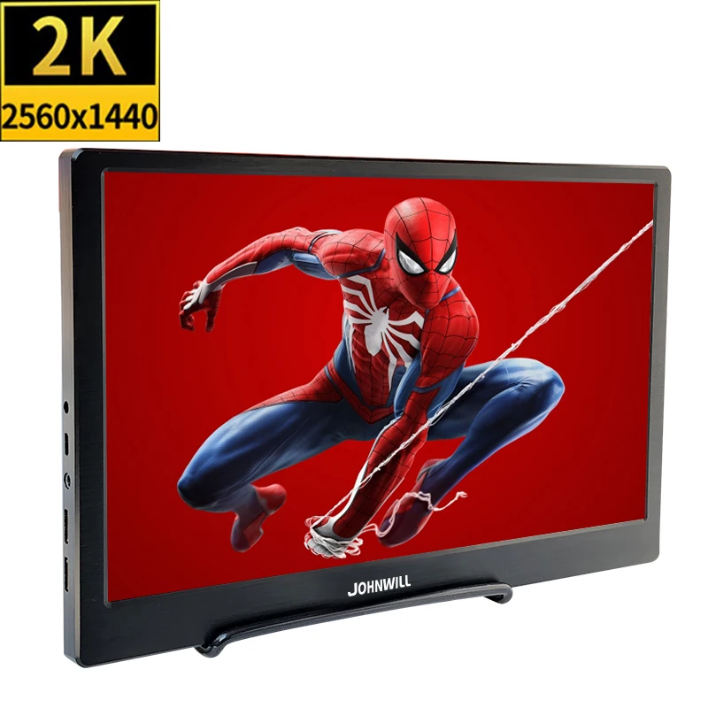 13 3 дюймов 2K Портативный IPS FHD экран 2560x1440 корпус с ЧПУ HDMI/USB Built in динамик для Raspberry Pi