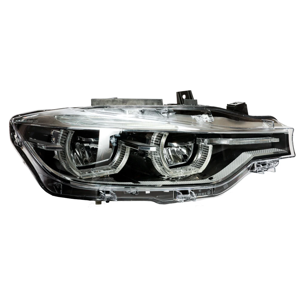 

BMW F30 3series LED Xenon Headlight Assembly Compatible with 320 325 328 330 335 2015-2018（63117419633/634 ）To upgrade the LED