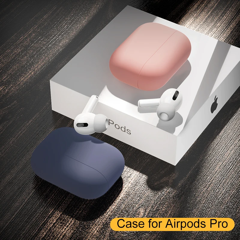 Силиконовый чехол для Apple Airpods для Air Pods чехол s для Airpods Pro Bluetooth наушники кожаный чехол для наушников Аксессуары