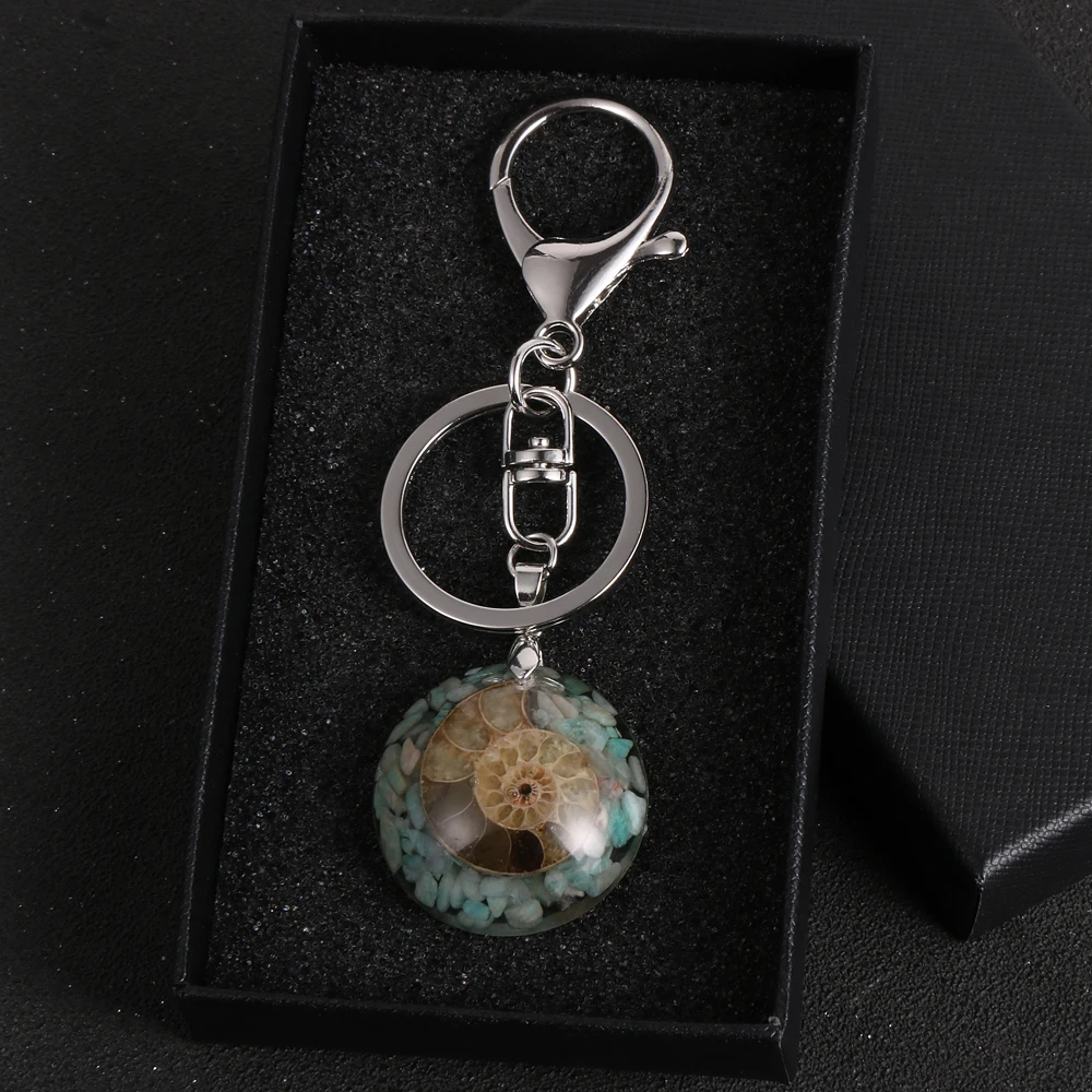 BOHO Conch Chip Amazons Stone Orgone подвеска брелок для пары мужчин и женщин Летний Пляжный