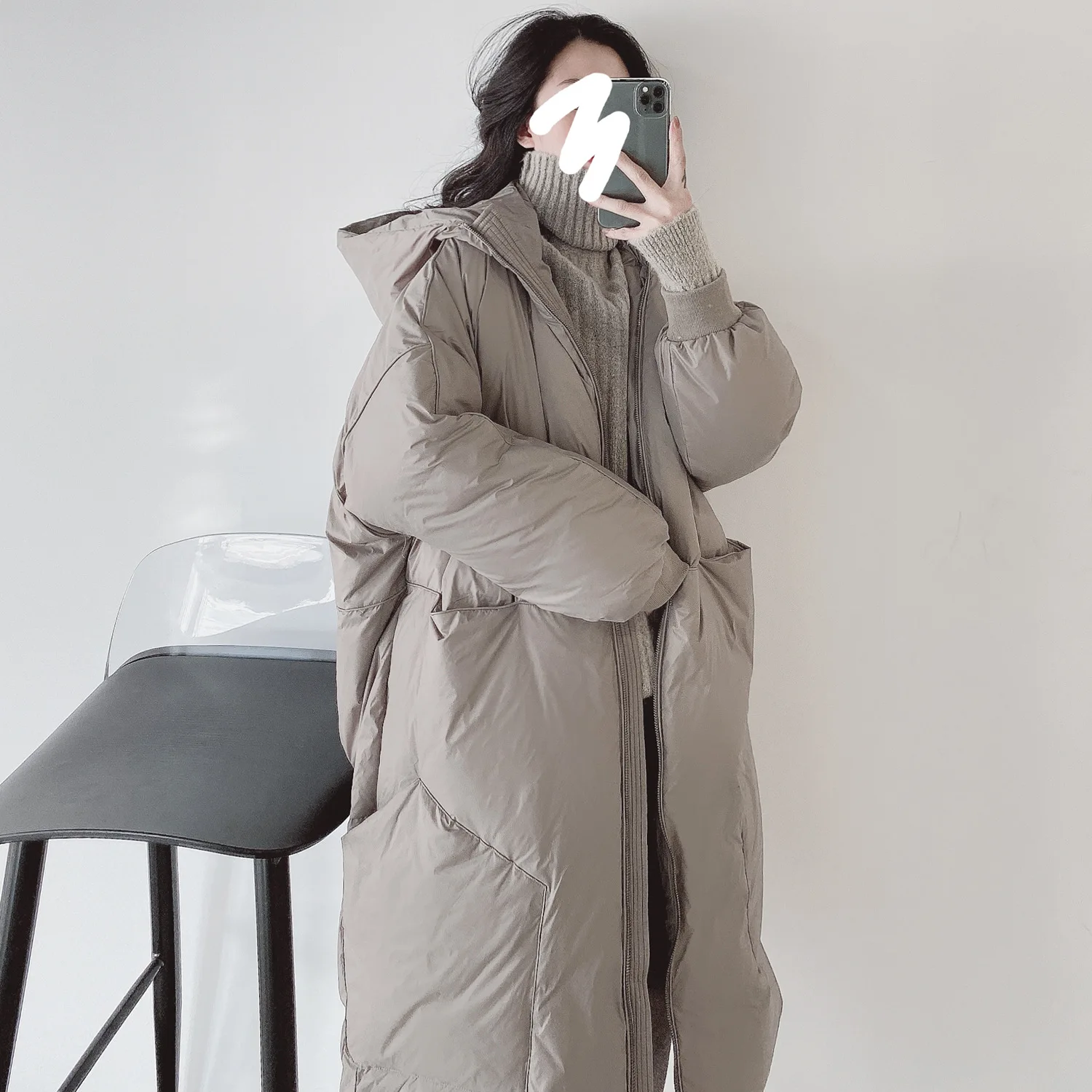 

New Winter Autumn Long Sleeve Women White Duck Down Jackets Coats Ladies Coats