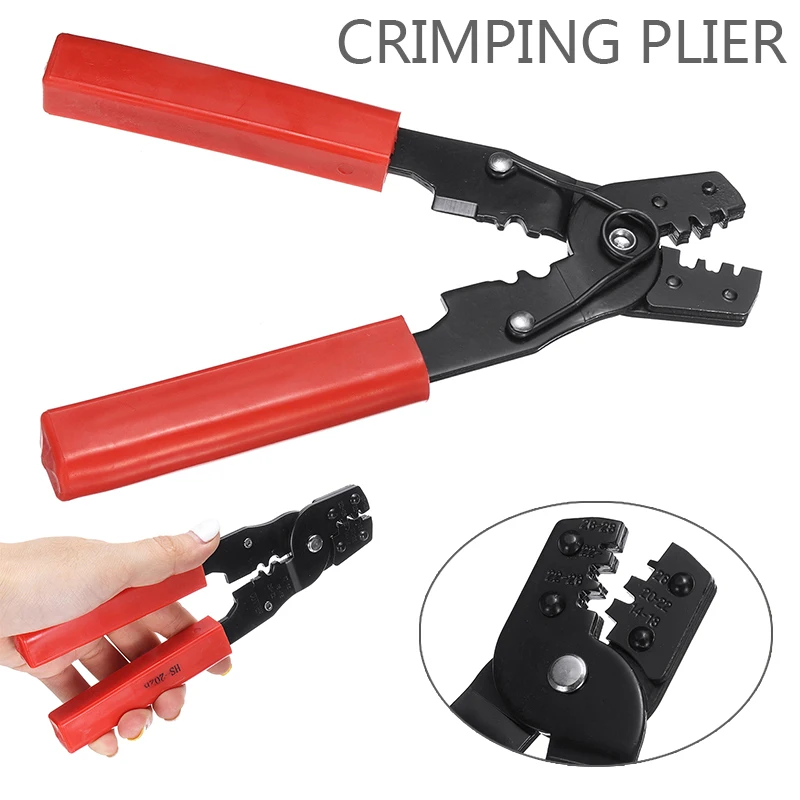 

1pc Durable Mini WX-202B Pliers Wires Terminals Crimpper Multi Functional Household Hand Crimping Tool Accessories