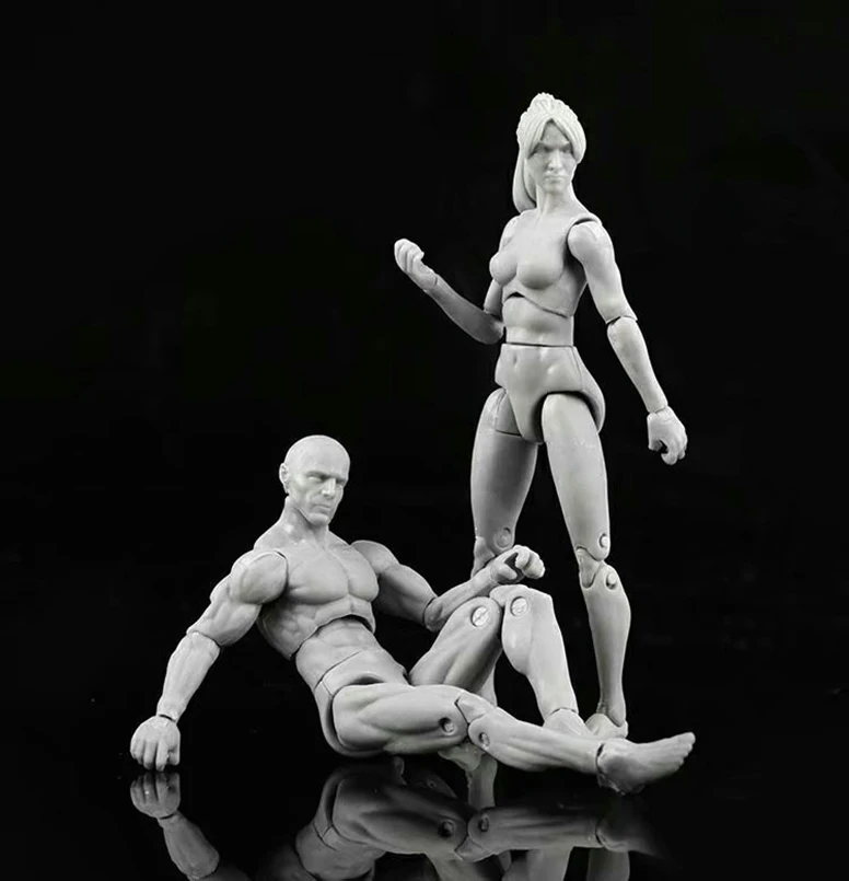 15 см SHF SHFiguarts Body Kun/Body Archetype HE/SHE Ver ПВХ фигурка нарисованная манекен Рисунок Фигурки