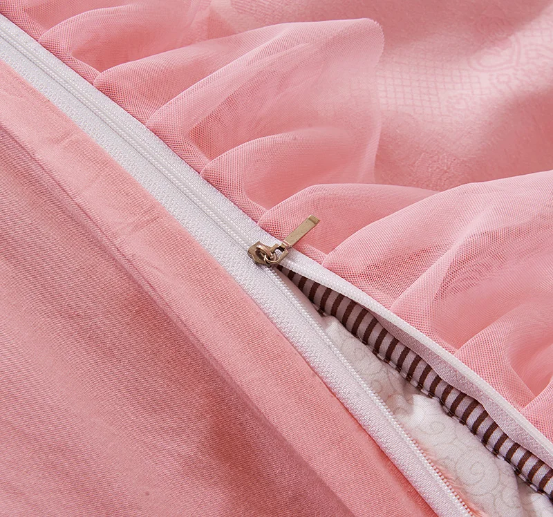 Роскошный свадебный комплект постельного белья из шелка хлопка жаккарда сатина