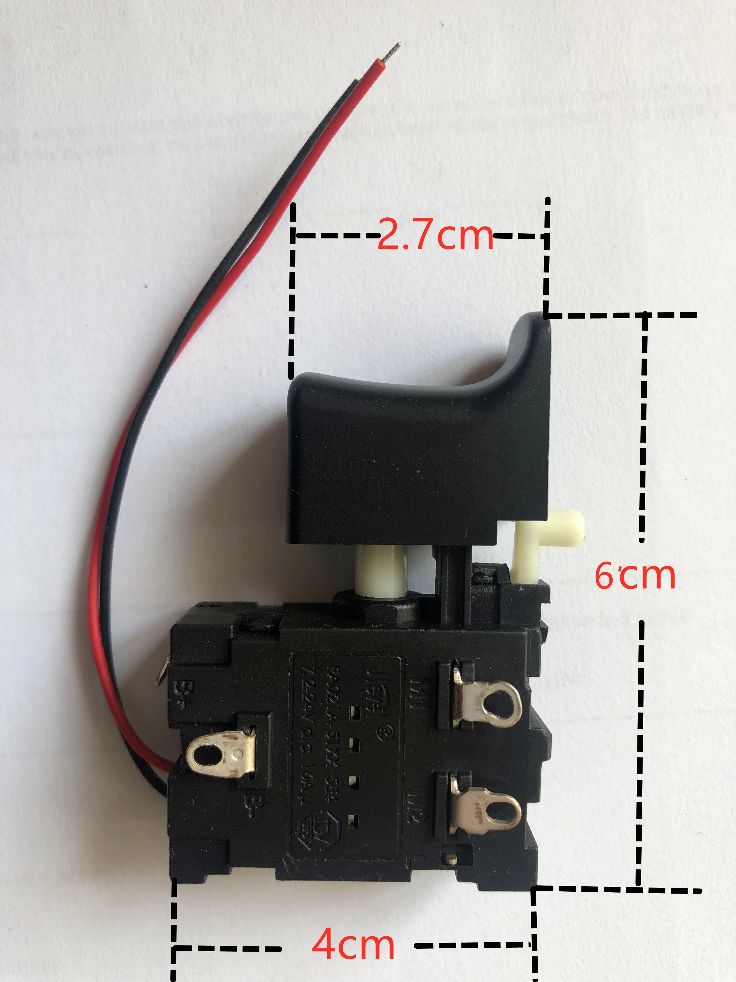 Interruptor de taladro eléctrico FA021A FA021A-5109 16A DC Jlevel