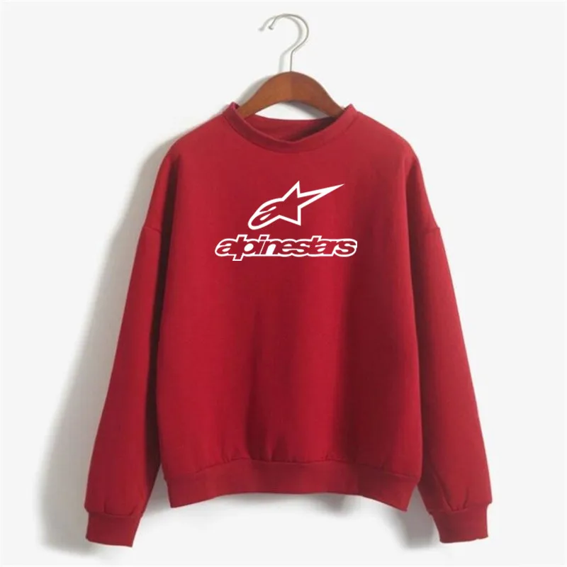 Новинка толстовки с капюшоном принтом в виде альпийских звезд Harajuku свитера