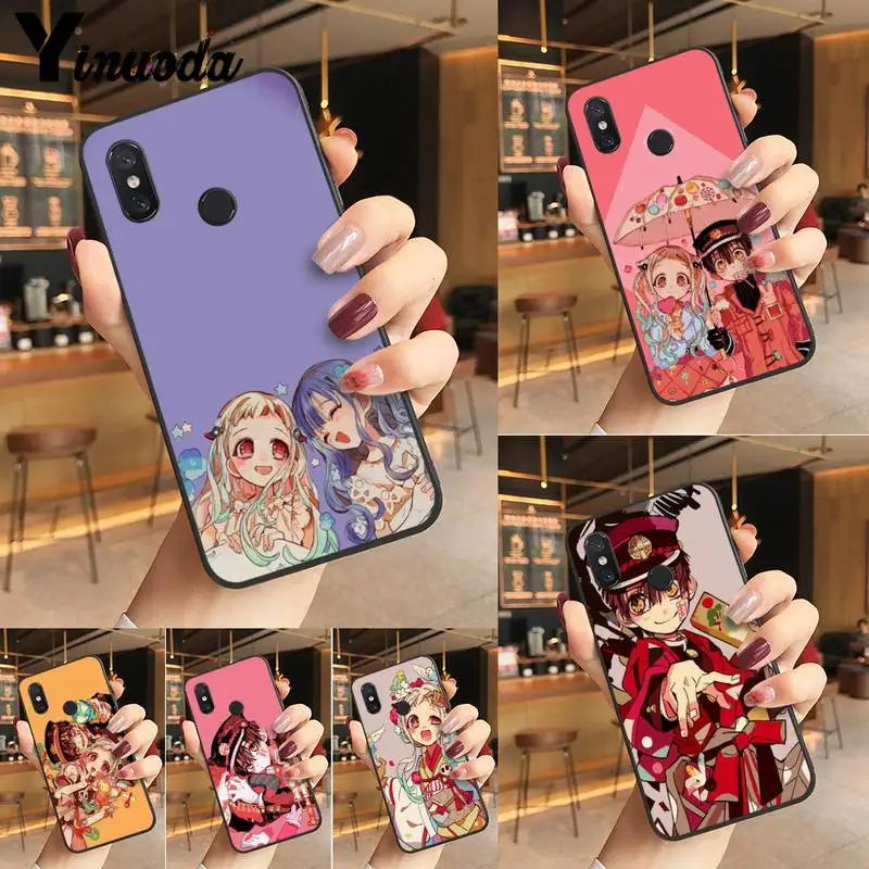 

Yinuoda cartoon Hanako-kun DIY Painted Bling Phone Case Phone Case For Redmi K20 Note 5 7 7a 6 8 Pro note 8T 9 Xiaomi Mi 8 9 SE