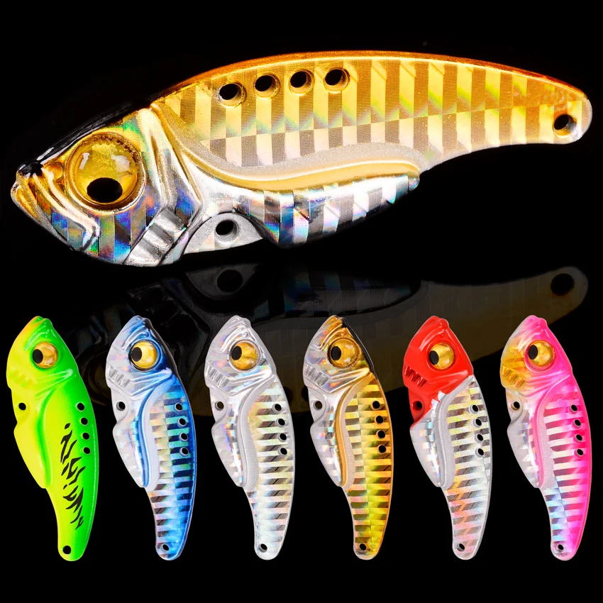 6 шт., металлическая рыболовная приманка 3 г, 7 г, 10 г, 15 г