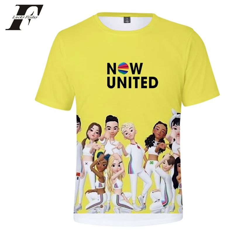 

Now United T- Shirt Women Men Short Sleeve Tees Streetwear Hip Hop Tshirts Unisex Fashion Harajuku Tops O-Neck Ladies Clothing