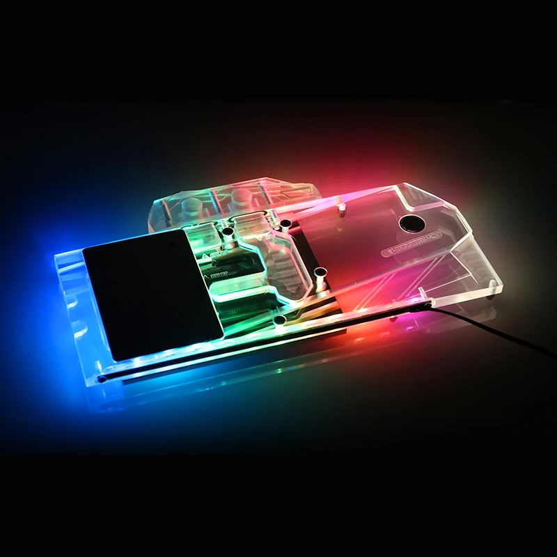 Bykski GPU кулер подходит для красочных IGAME RTX2060 /1660ti Ultra /Advanced 6G полное покрытие VGA блок