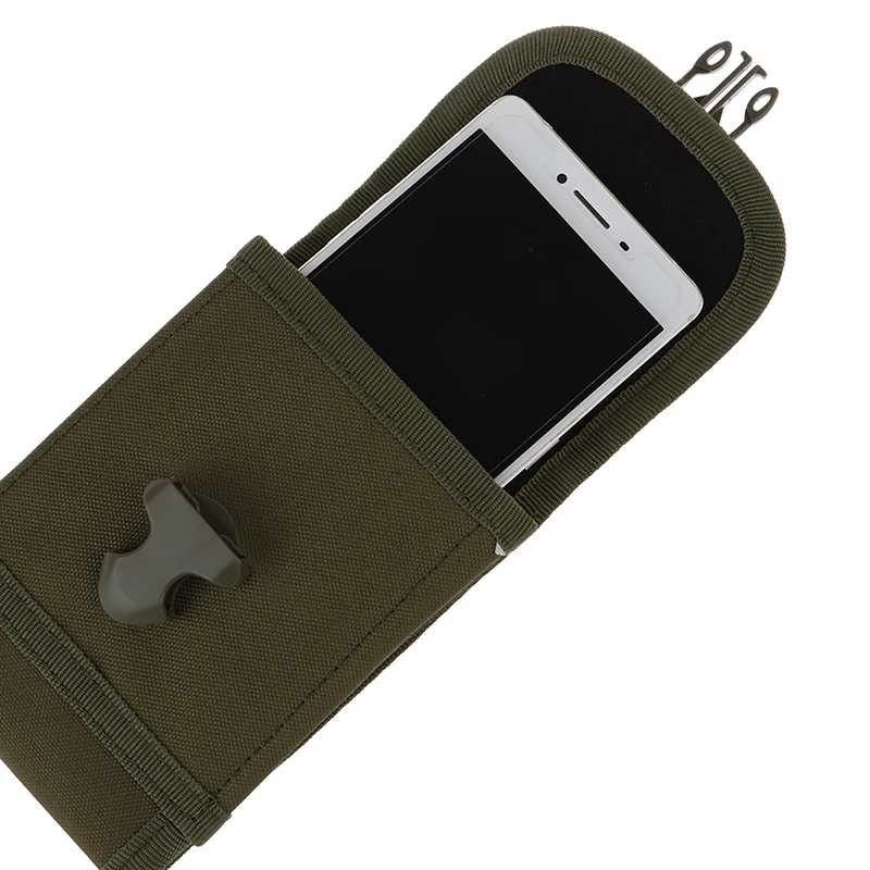 Тактическая двухслойная сумка для телефона Молл мобильный телефон денег