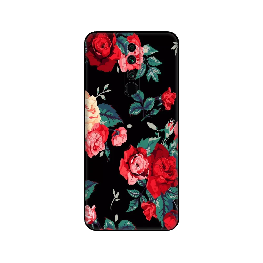 For xiaomi Redmi Note 8T Case Soft Silicon covers For xiaomi Redmi Note 8 Case T Fundas On Redmi NOTE 8 PRO Coque black tpu case