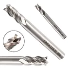 Набор фрез, комплект из 5 насадок с 4 канавками и прямым хвостовиком, 4681012 мм, для фрезерных станков с ЧПУ