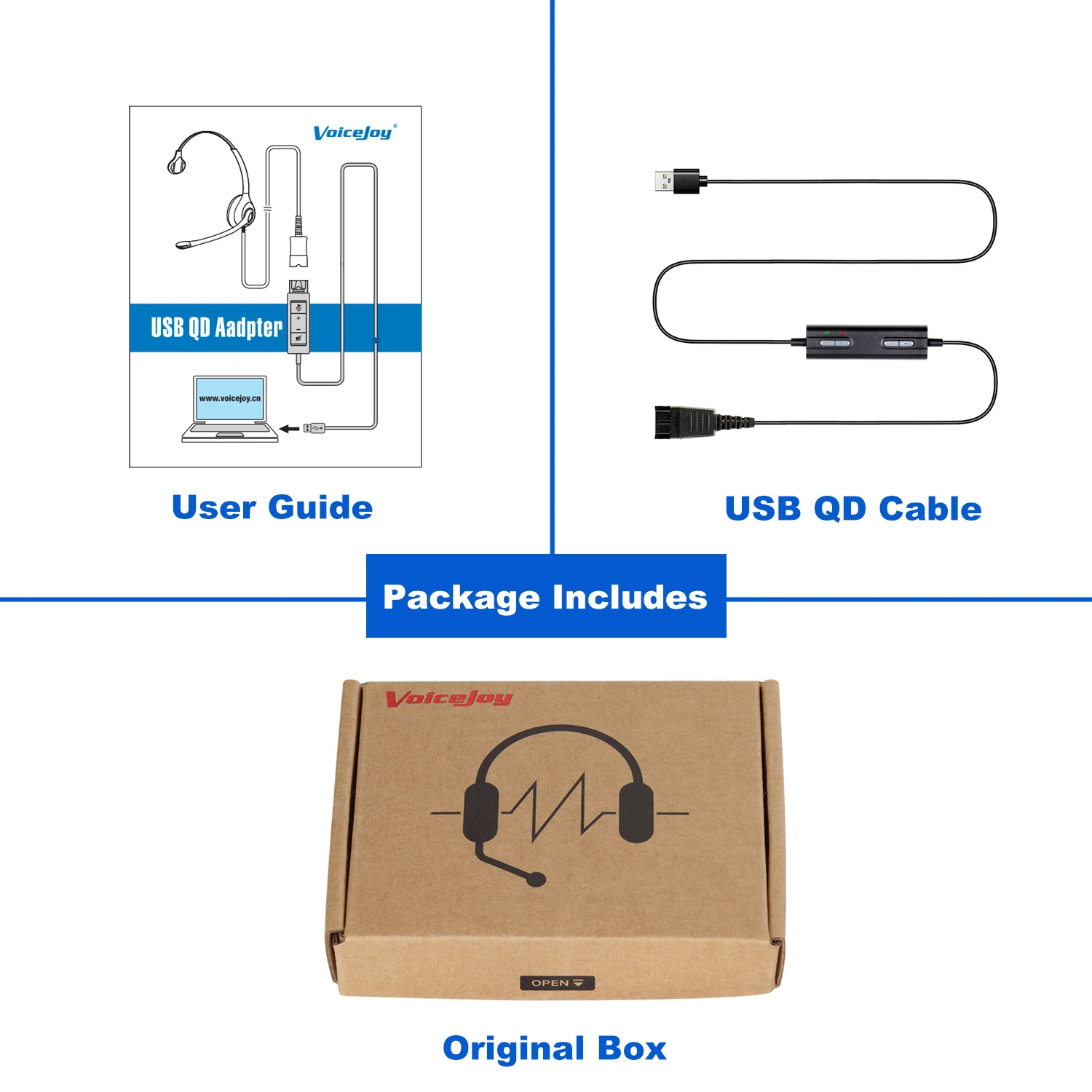 Быстрое отключение к USB разъему QD адаптер для колл центра гарнитура Бадди один