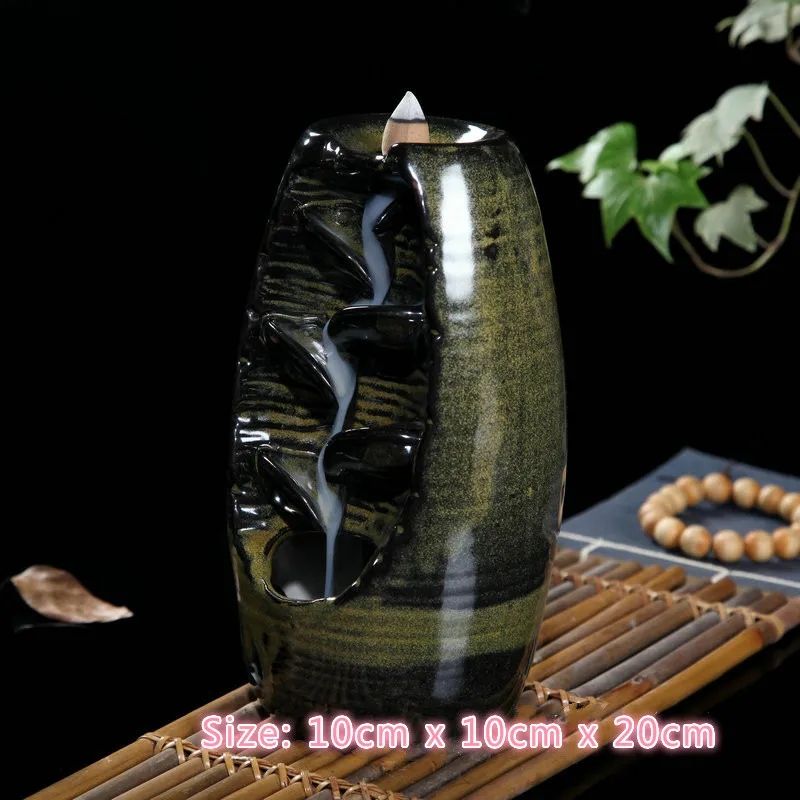 Керамический обратный поток курильница Керамическая ароматерапевтическая печь