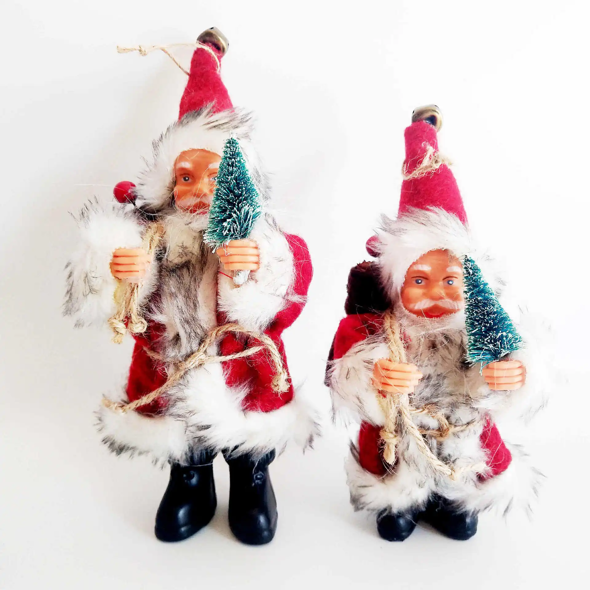 Santa Claus 4 Счастливого Рождества акриловый светодиодный светильник Рождественская елка украшения кулон Рождественский Санта Клаус Снеговик светильник Рождественский Navidad Декор - Цвет: Santa Claus 4