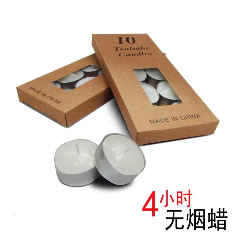 Свадебные белые свечи алюминиевая оболочка предложение маленькие 10 шт