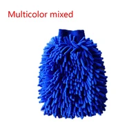 car cleaning drying gloves ultrafine fiber chenille microfiber window washing tool home cleaning car wash glove auto accessories
