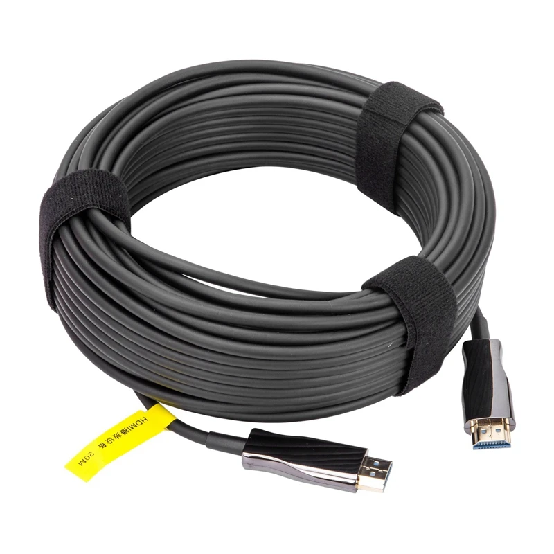 

Active Optical Cable 2.0 HDMI-Compatible Support 4K 60Hz HDR 18Gbps with Metal Connector for Ultra HD TV PC PS4 PS3