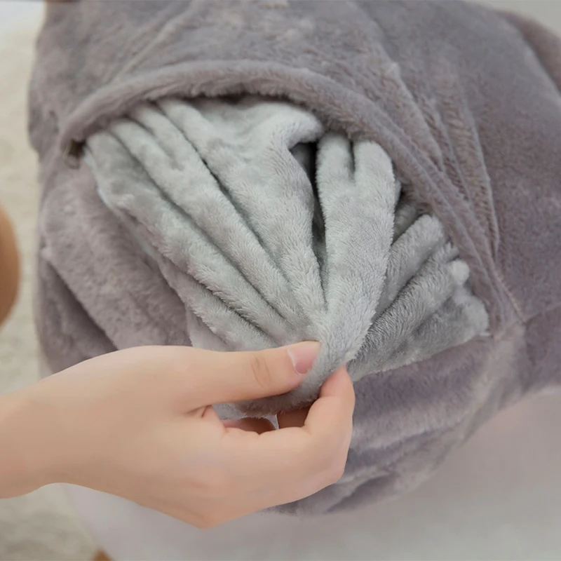 

Animal Plush Paws Fully Stuffed Colorful Cat Dog Bear Simulated Paw Pillows Cushion Props Flannel Blanket Kids Gift