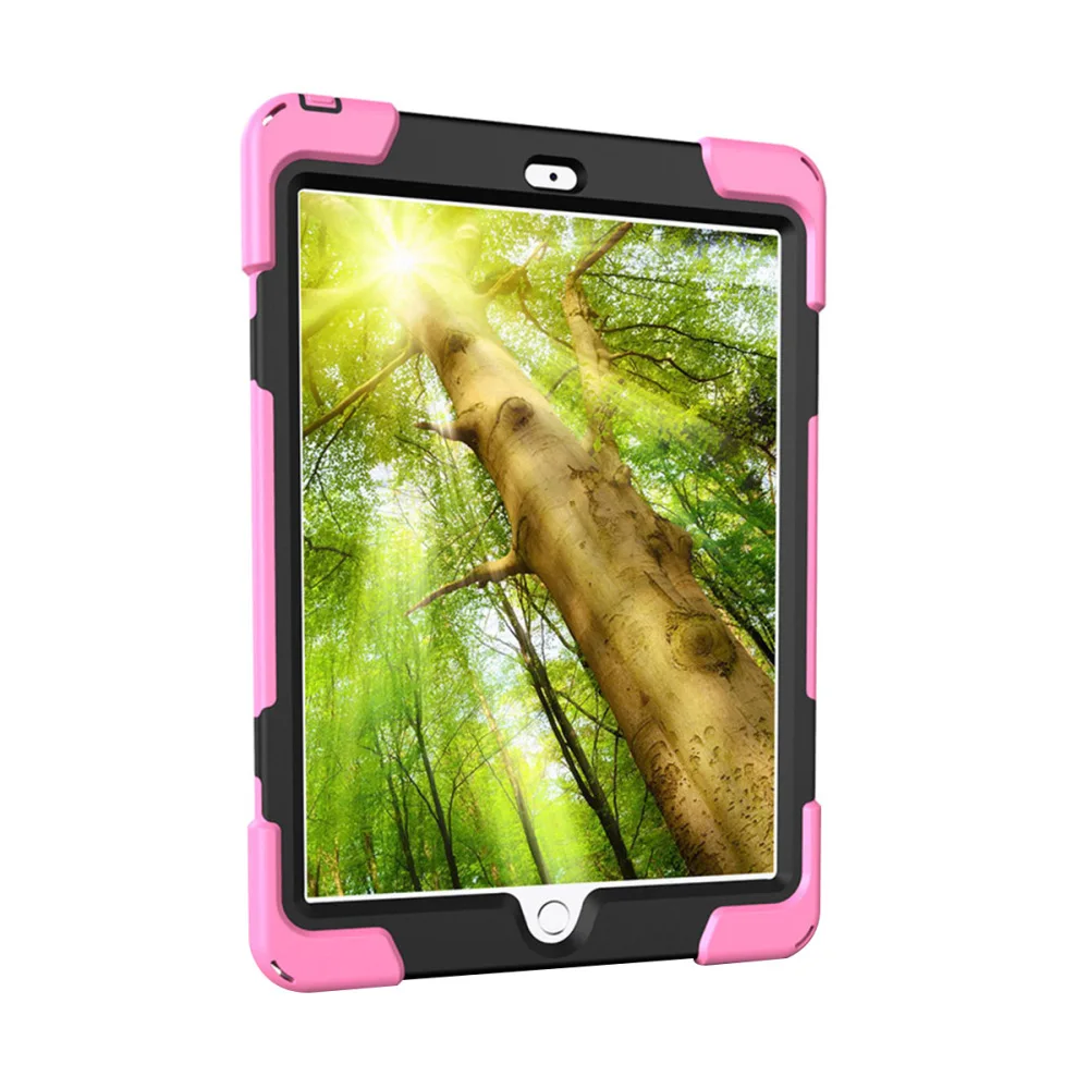 

Full-covered Tablet Cover 360 Degree Rotation Kickstand Case Shockproof Anti-scratch Protective Shell without Hand Strap and Sho