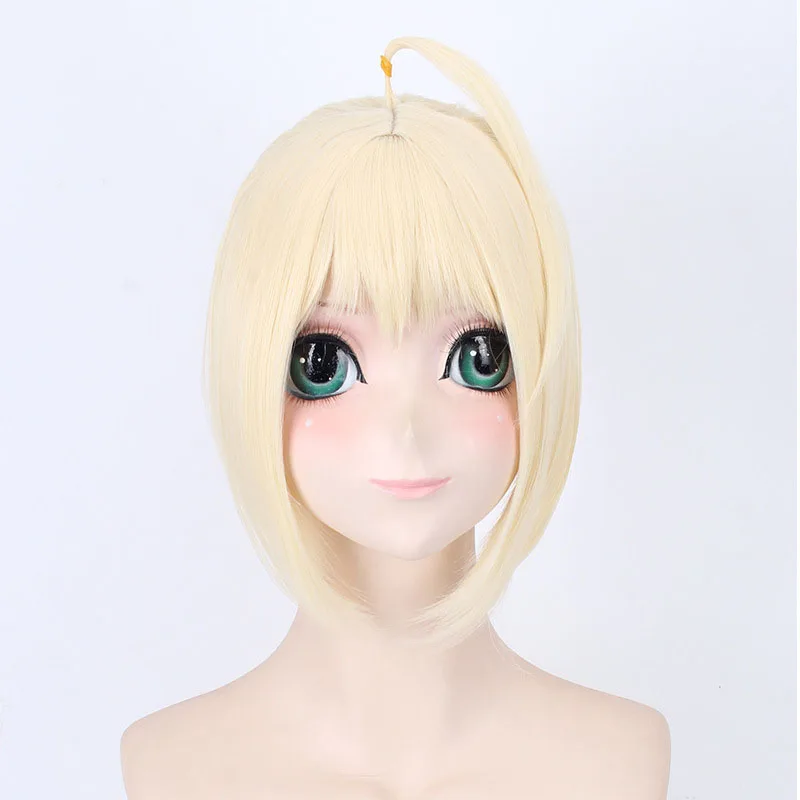 Аниме Fate Stay Night Косплей Костюм Saber Altria Pendragon косплей парик для девочек