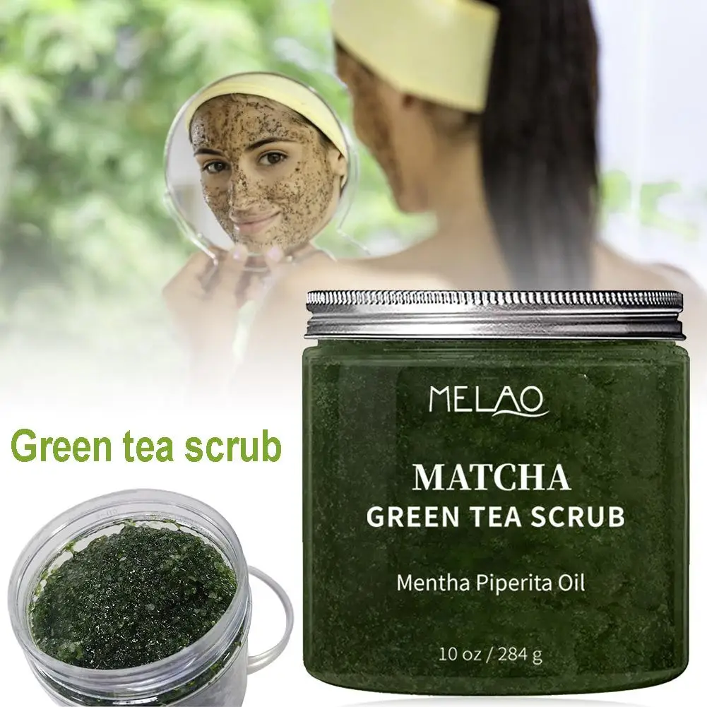 160/284 г зеленый чай matcha увлажнение кожи уход скраб/Go срезают гель для лица Уход за