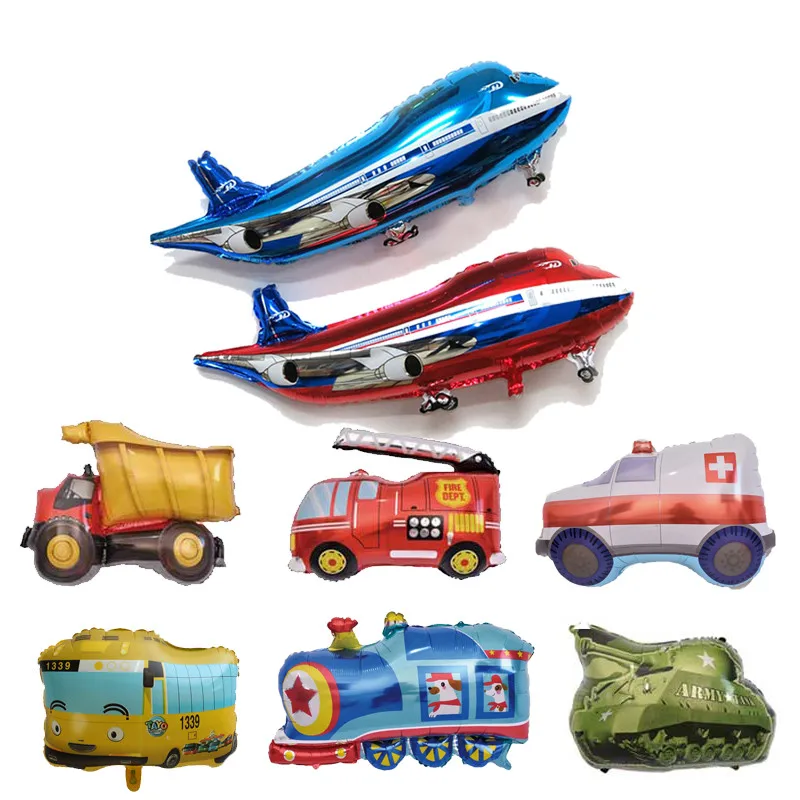 1 шт. воздушный шар в форме автомобиля алюминиевый пленочный школьный автобус