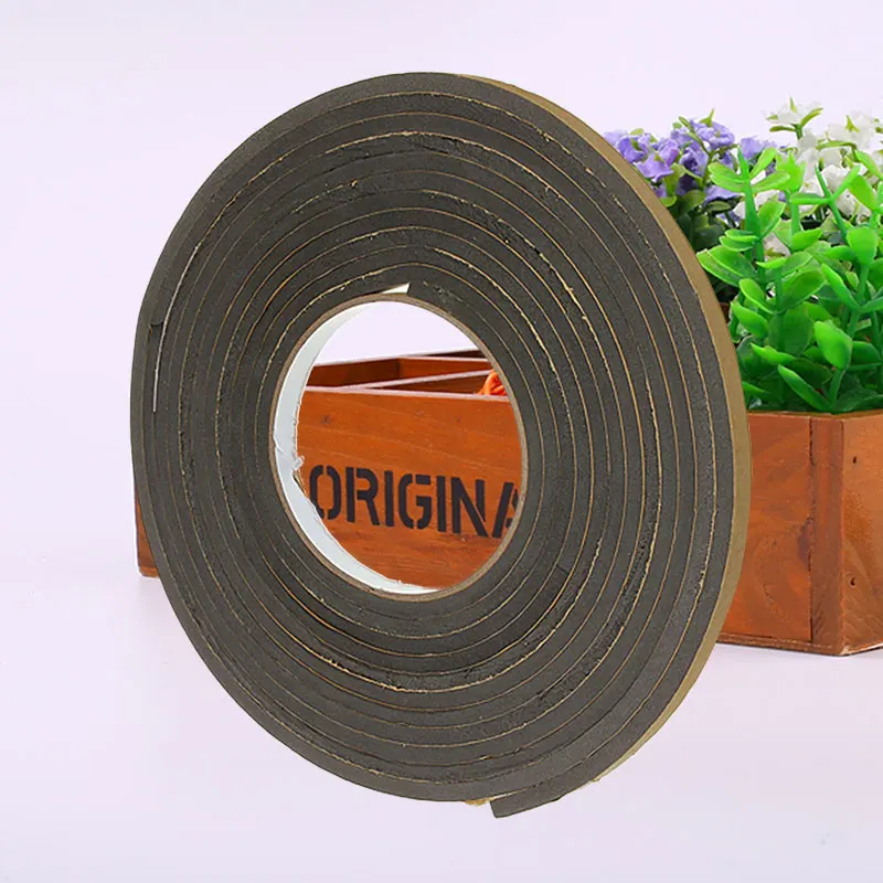 Водонепроницаемый клей EVA пена Осадка Excluder двери окна полоса 5 м * 9 мм|Силиконовый