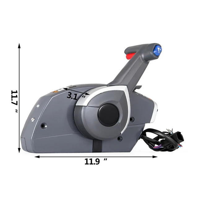 Бесплатная доставка лодочный мотор боковое Крепление пульт дистанционного