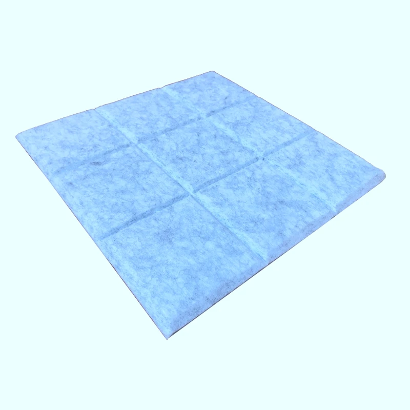 

6Pcs Absorption Panel 12 x 12 x 0.4 Inch Acoustic Soundproof Insulation Panel Beveled Edge Tiles for Acoustic Treatment