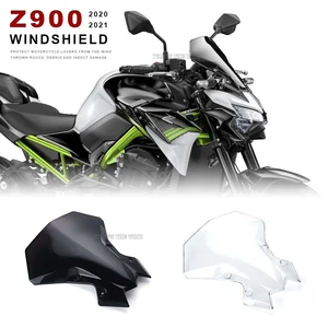 For Kawasaki Z900 Z 900 2020 2021 Motorcycles New Accessories Windshield Windscreen Air Wind Deflect