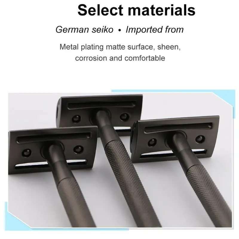 Традиционная винтажная двойная окантованная Безопасная бритва с