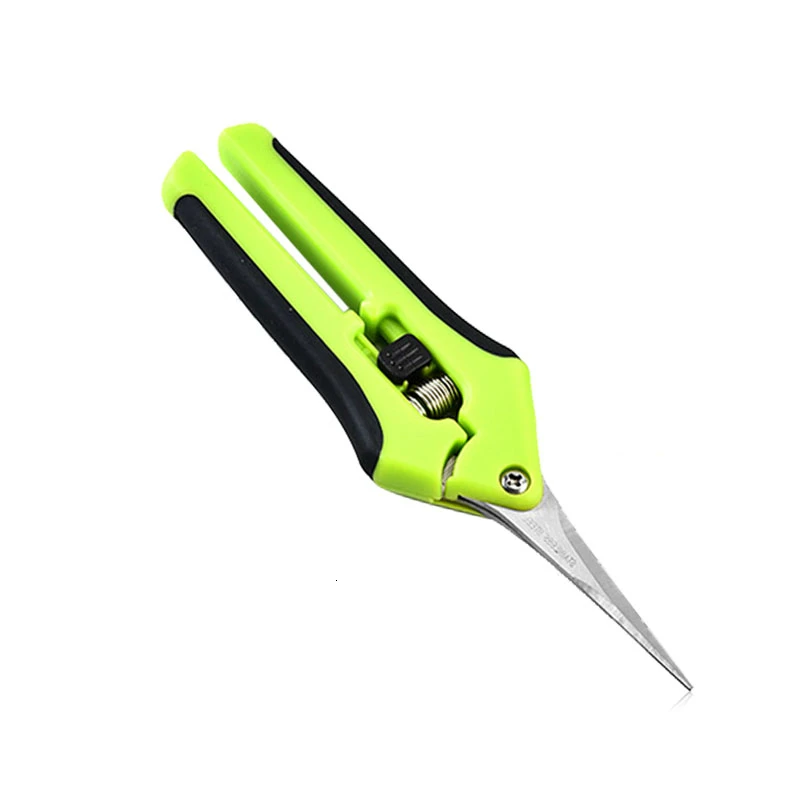 FGHGF нержавеющая обрезка сада ножницы для фруктов сбора в горшке отделка ветки