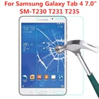 Защитное стекло для Samsung Galaxy Tab 4, T231, T235, 7,0 дюйма, твердость 9H