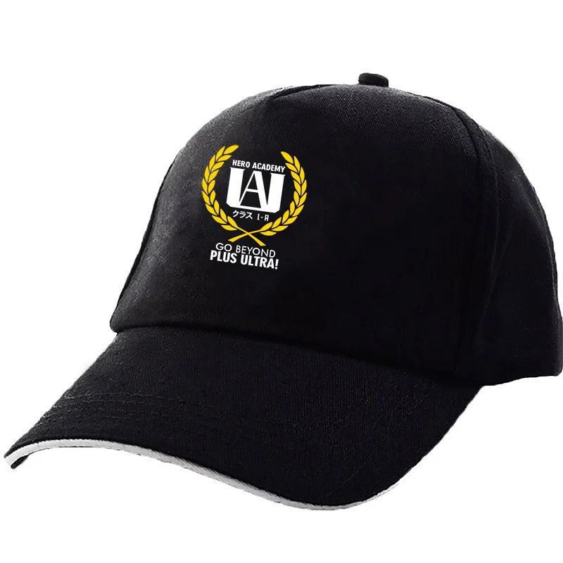 

My Hero Academia Cap Cosplay Japanese Cute Anime Cotton Unisex Sunshade Adjustable Sports Casual Baseball Hat 2021 New Beret