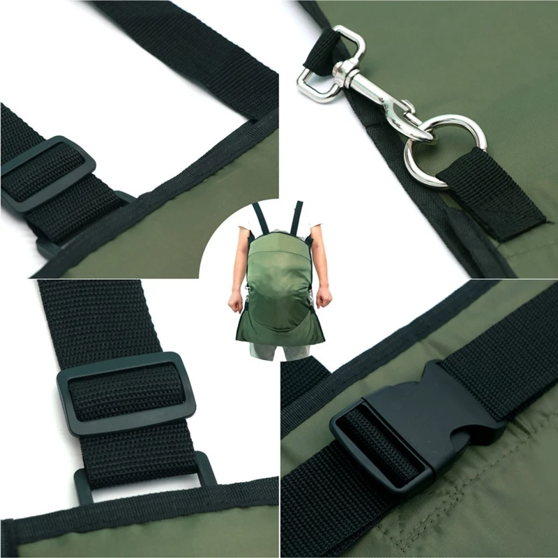 

Fruit Picking Bag Vegetable Berry Harvest Picking Apron Adjustable Garden Apron Storage Pouch Farm Helper