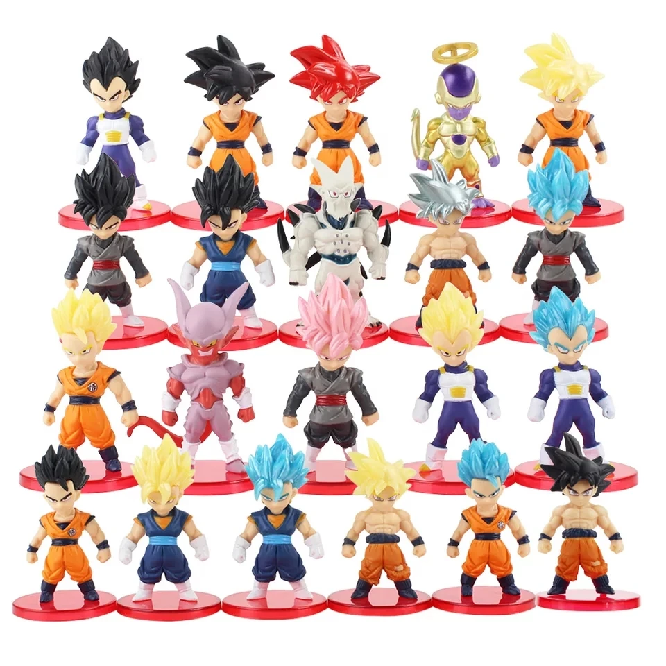 21 шт. игрушки Фигурки dragon ball экшн фигурка Улун пилав большой дьявол Сунь Укун