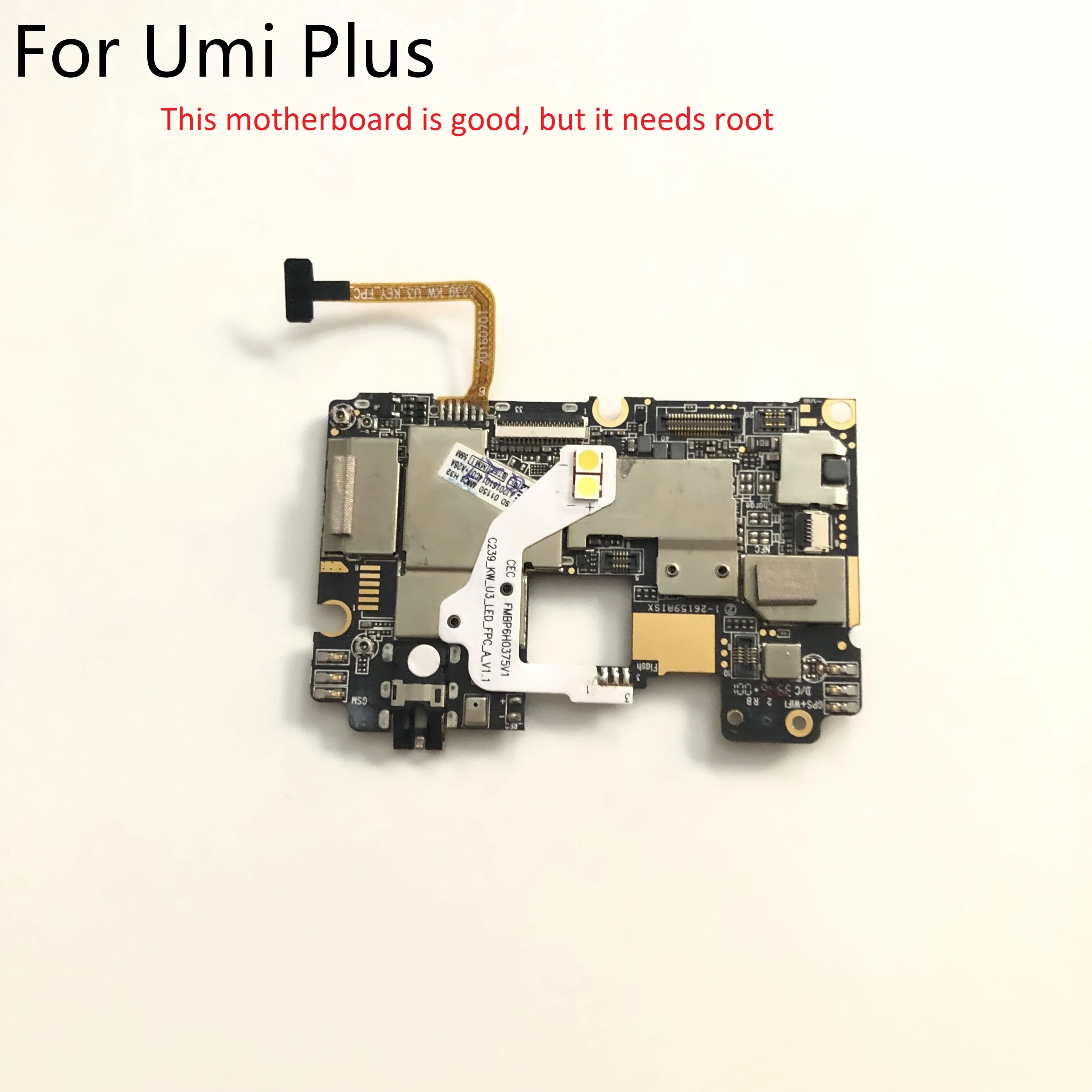 Используемая материнская плата Needs 4G ram + 32G rom используемая Замена для Umi Plus 5