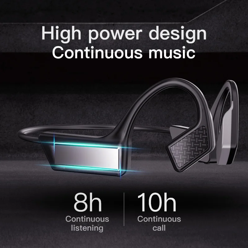 

New k08 auriculares de conducción ósea inalámbricos por Bluetooth auriculares IP56 estéreo manos libres con micrófono para corre